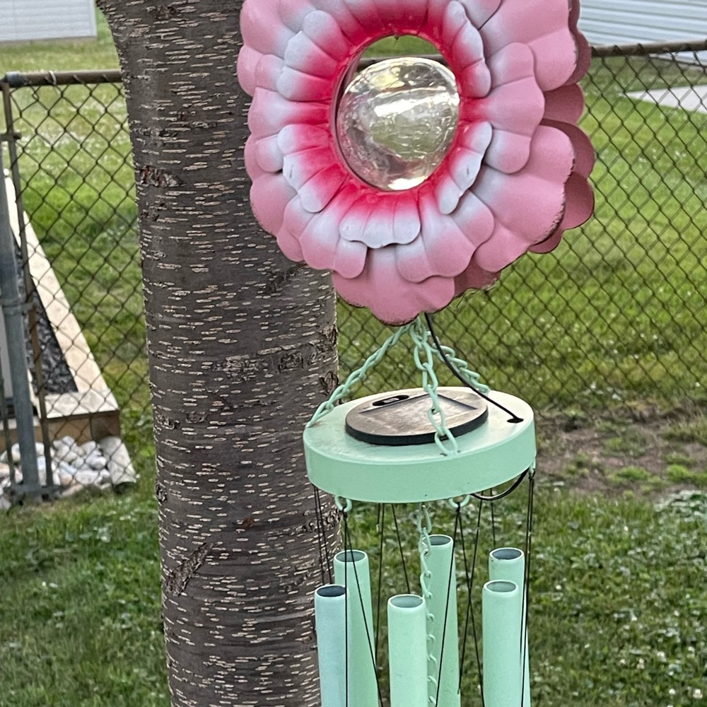 COPY - Large solar wind chime